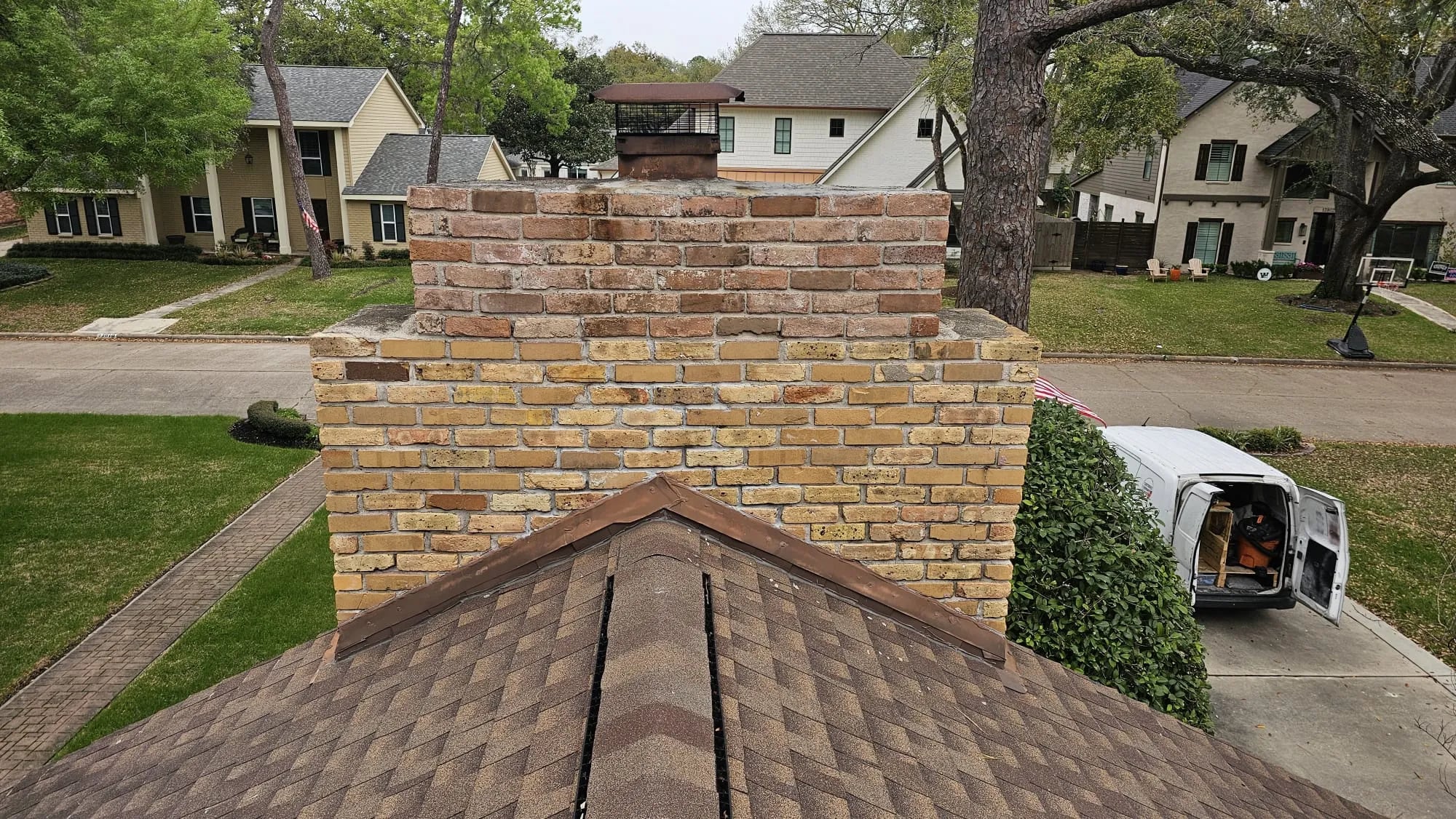 Chimney Cleaning - Before