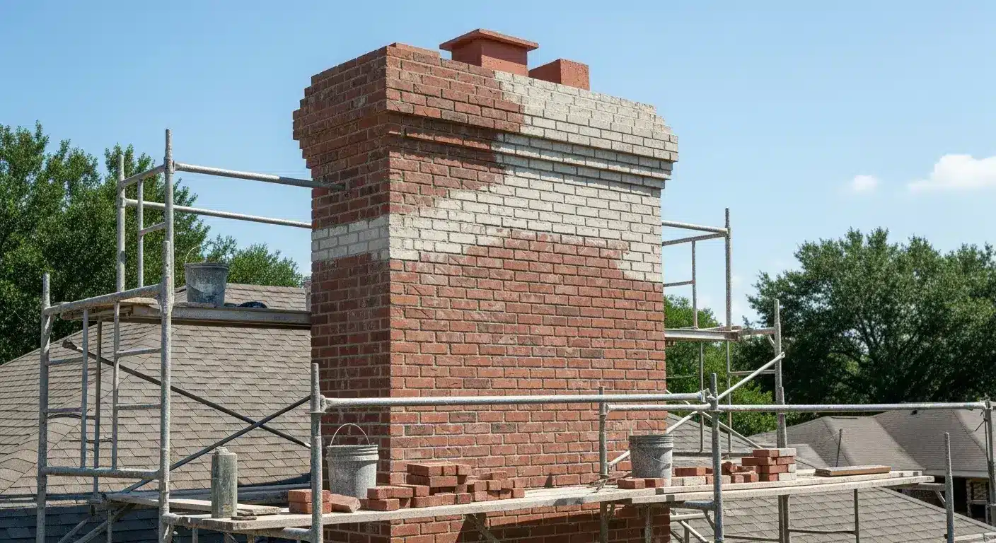 Signs You Need Brick Chimney Reconstruction in Houston and What the Process Involves