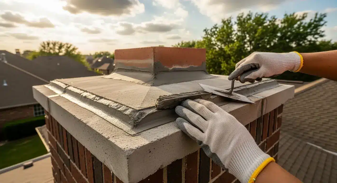 How Chimney Crown Repair in Houston Protects Against Structural Damage