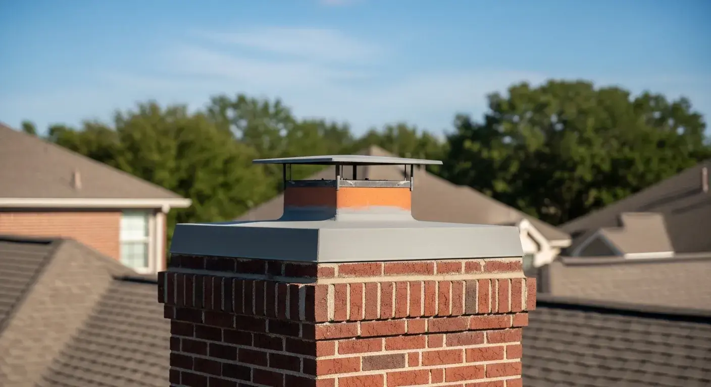 Why Chimney Mortar Cap Replacement in Houston Is Essential for Leak Prevention