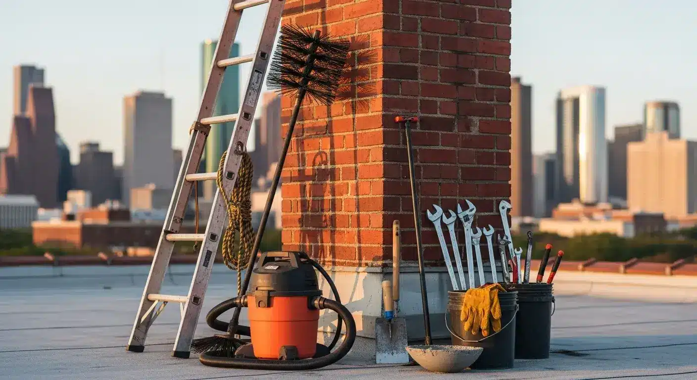 How Chimney Sweep & Repair Services in Houston Improve Fireplace Performance