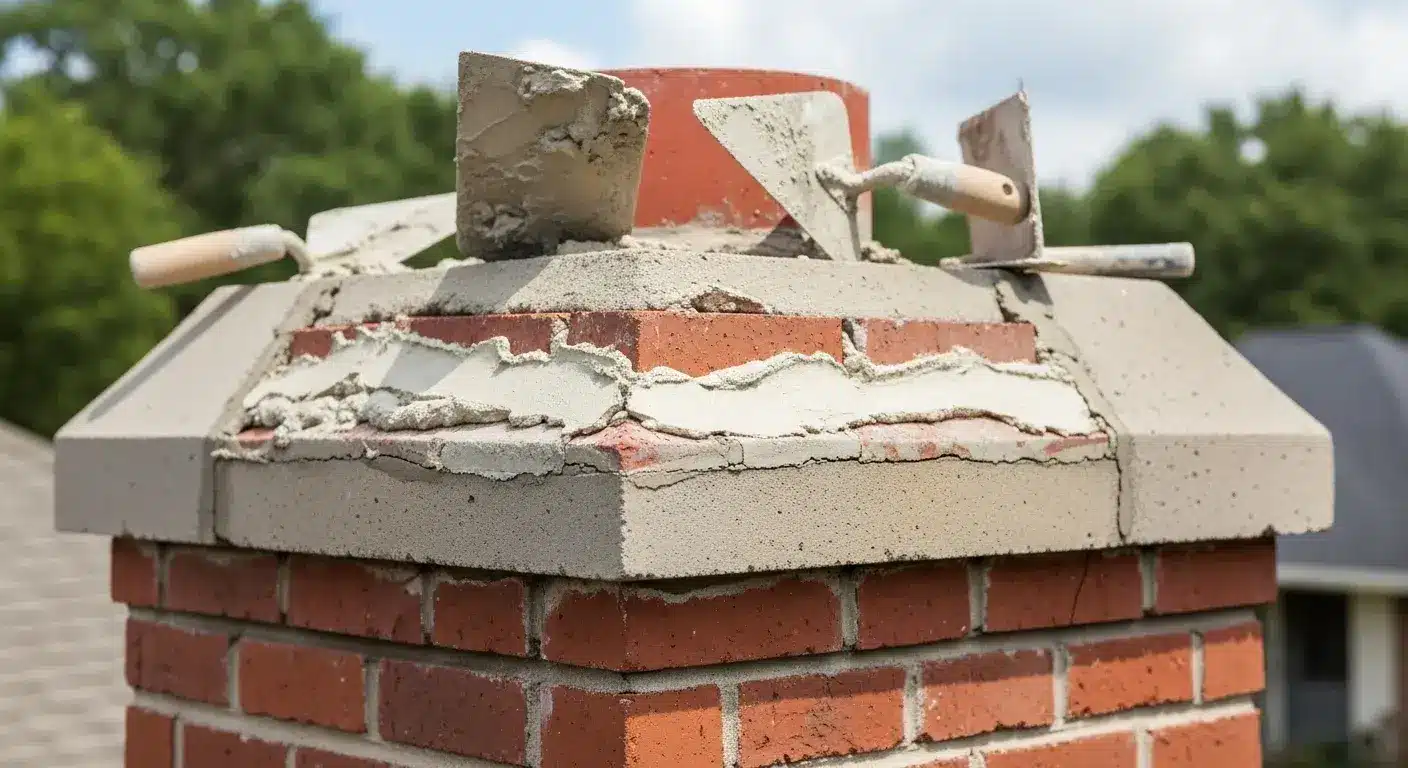 Seasonal Signs That Call for Chimney Mortar Cap Repair in Houston
