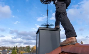 Chimney Sweep provided by Lone Star Chimney