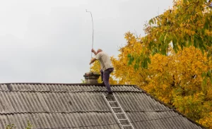 Chimney Sweep provided by Lone Star Chimney