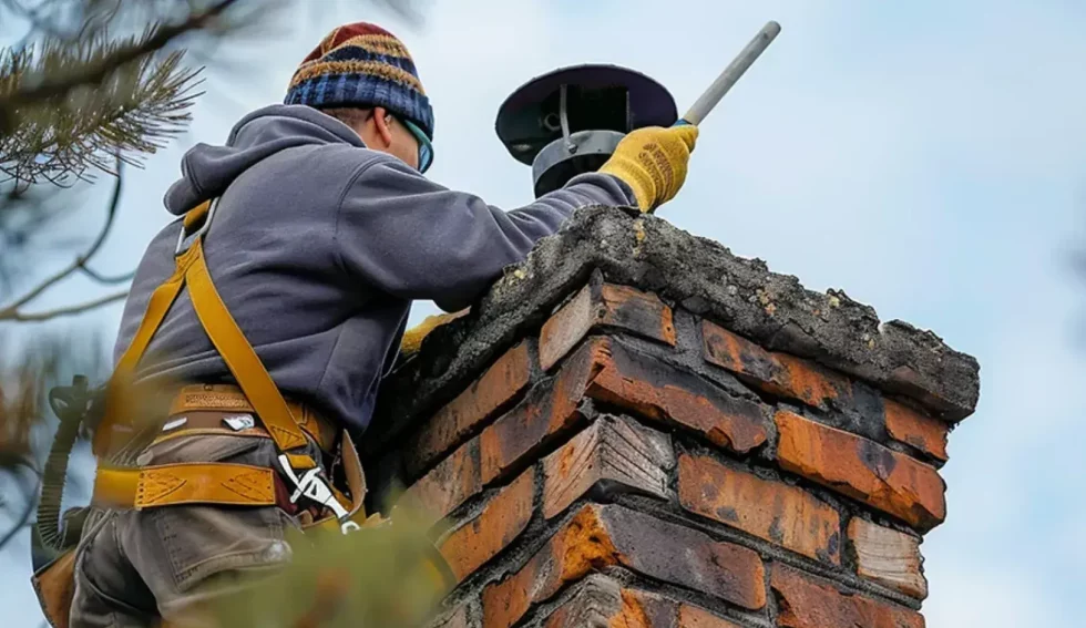 Chimney Sweep provided by Lone Star Chimney