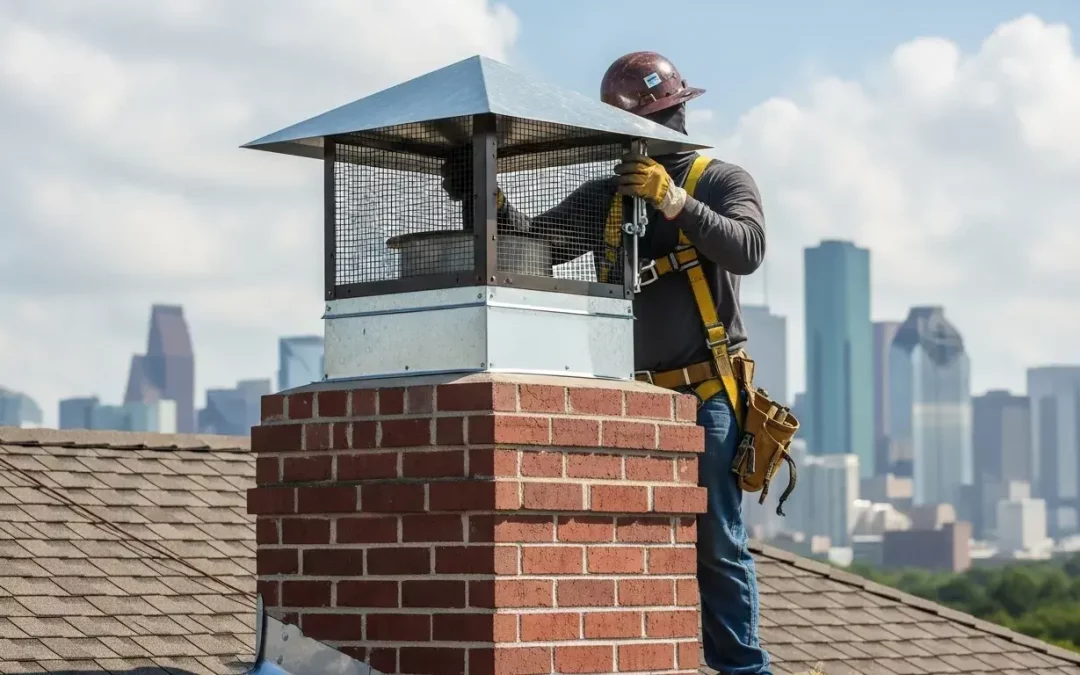 How Chimney Rain Cap Installation Services in Houston TX Prevent Water Damage