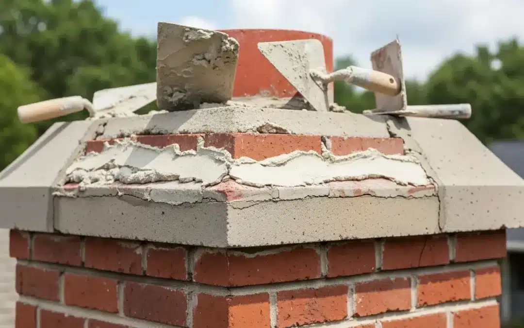 mortar cap repair in houston